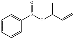 苯亚磺酸 2-甲基烯丙基酯 结构式