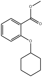 Methyl 2-(cyclohexyloxy)benzoate 结构式