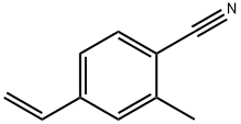 4-亚乙基-2-甲基苄腈 结构式