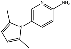 5-(2,5-二甲基-1H-吡咯-1-基)吡啶-2-胺 结构式