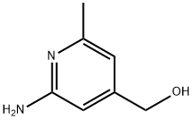 4-Pyridinemethanol, 2-amino-6-methyl- 结构式