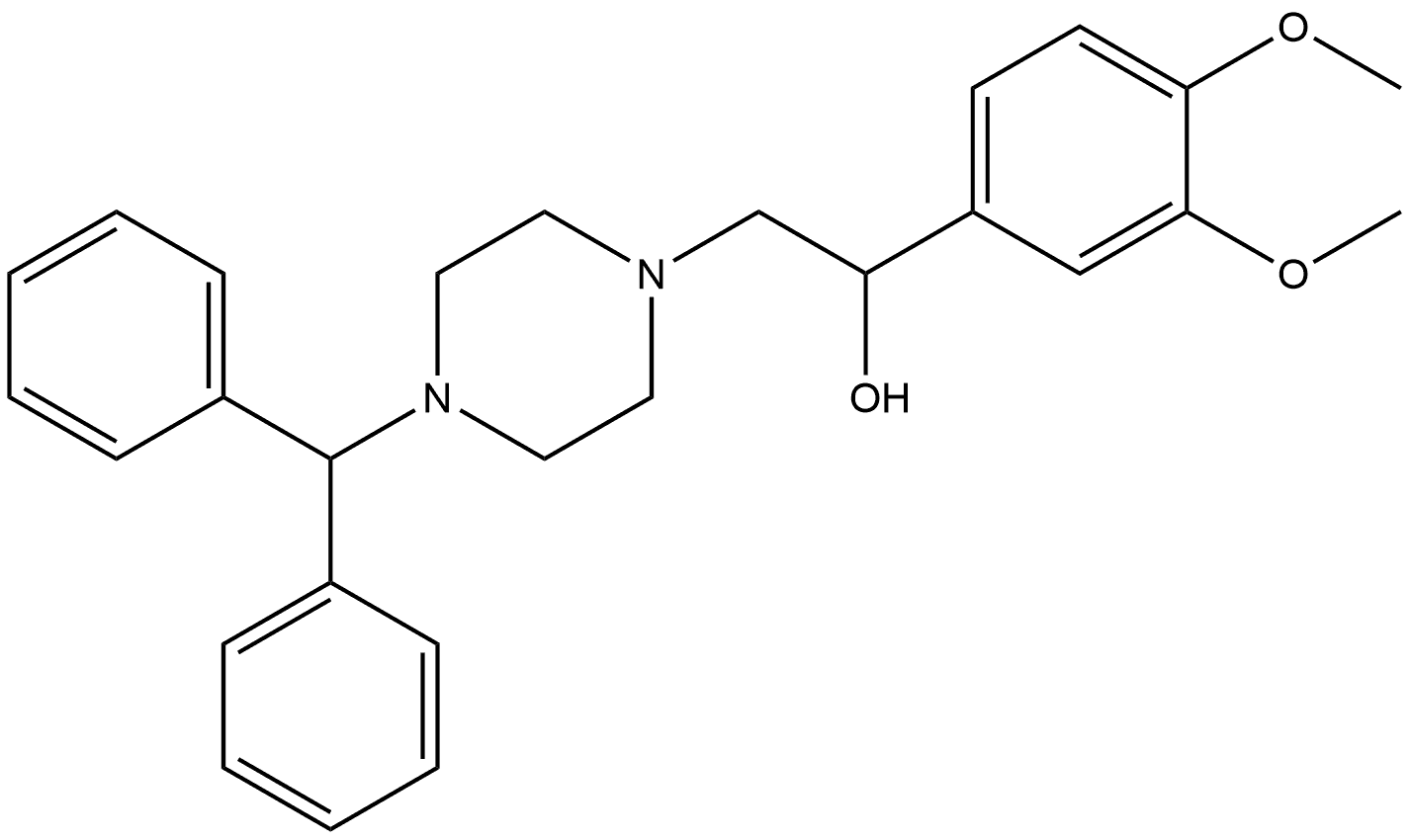 他莫利嗪 结构式