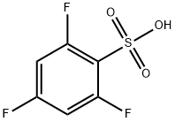 2,4,6-三氟苯磺酸 结构式