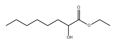 Octanoic acid 2-hydroxyethyl ester 结构式