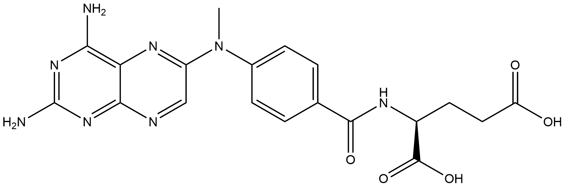 甲氨蝶呤杂质13 结构式