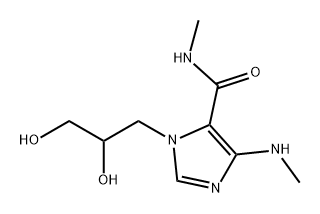 二羟丙茶碱杂质2 结构式