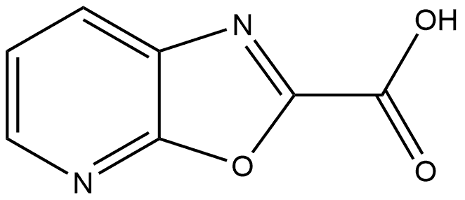 Oxazolo[5,4-b]pyridine-2-carboxylic acid 结构式