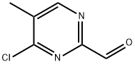 2-Pyrimidinecarboxaldehyde, 4-chloro-5-methyl- 结构式
