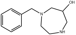 1-Benzyl-[1,4]diazepan-6-ol 结构式