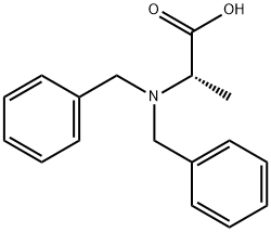 L-Alanine, N,N-bis(phenylmethyl)- 结构式
