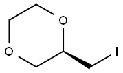 (R)-2-(碘甲基)-1,4-二噁烷 结构式