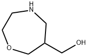 六氢-1,4-氧杂氮杂-6-甲醇 结构式
