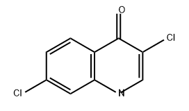 4(1H)-Quinolinone, 3,7-dichloro- 结构式