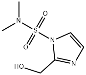 2-(羟甲基)-N,N-二甲基-1H-咪唑-1-磺酰胺 结构式