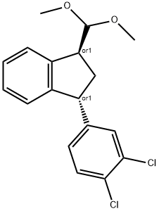 1-(3,4-dichlorophenyl)-3-(dimethoxymethy)-2,3-dihdro 结构式