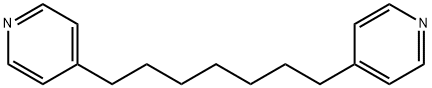 1,7-双(4-吡啶基)庚烷 结构式