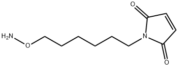 1-[6-(氨基氧基)己基]-1H-吡咯-2,5-二酮 结构式
