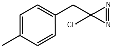 3-Chloro-3-(4-methylbenzyl)-3H-diazirine 结构式