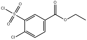 Ethyl 4-chloro-3-chlorosulfonylbenzoate 结构式