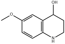 6-甲氧基-1,2,3,4-四氢喹啉-4-醇 结构式