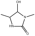 2-Imidazolidinone, 5-hydroxy-1,4-dimethyl- 结构式