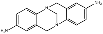 2,8-DIAMINO-6H,12H-5,11-METHANODIBENZO[B,F][1,5]DIAZOCINE 结构式