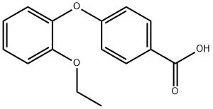 Benzoic acid, 4-(2-ethoxyphenoxy)- 结构式
