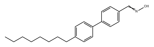 [1,1'-Biphenyl]-4-carboxaldehyde, 4'-octyl-, oxime 结构式