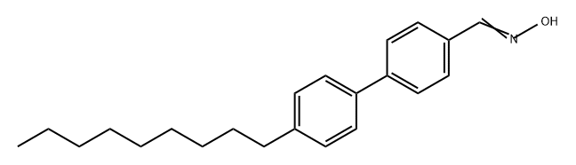 [1,1'-Biphenyl]-4-carboxaldehyde, 4'-nonyl-, oxime 结构式