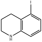 5-碘-1,2,3,4-四氢喹啉 结构式