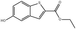 5-羟基苯并噻吩-2-羧酸乙酯 结构式