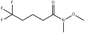 Pentanamide, 5,5,5-trifluoro-N-methoxy-N-methyl- 结构式