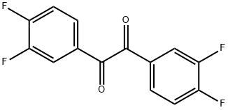 3,3',4,4'-四氟苯偶酰 结构式