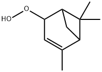 Hydroperoxide, 4,6,6-trimethylbicyclo[3.1.1]hept-3-en-2-yl 结构式