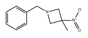 Azetidine, 3-methyl-3-nitro-1-(phenylmethyl)- 结构式