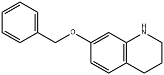 7-(Benzyloxy)-1,2,3,4-tetrahydroquinoline 结构式