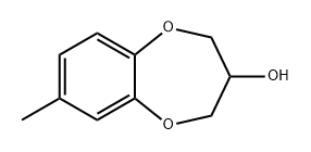 2H-1,5-Benzodioxepin-3-ol, 3,4-dihydro-7-methyl- 结构式