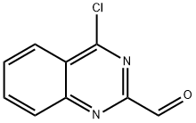 2-Quinazolinecarboxaldehyde, 4-chloro- 结构式