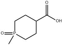 1-methyl-1-oxo-1lambda5-phosphinane-4-carboxy lic acid 结构式