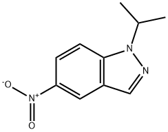 1H-Indazole, 1-(1-methylethyl)-5-nitro- 结构式