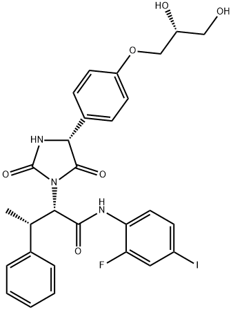 化合物 RO5068760 结构式