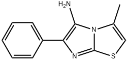 3-甲基-6-苯基咪唑并[2,1-B]噻唑-5-胺 结构式