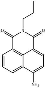 1H-Benz[de]isoquinoline-1,3(2H)-dione, 6-amino-2-propyl- 结构式