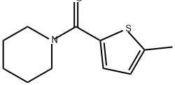 Methanone, (5-methyl-2-thienyl)-1-piperidinyl- 结构式