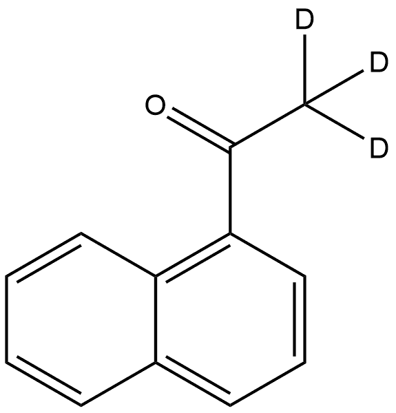 1'-Aceto-d3-naphthone 结构式