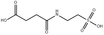 4-Oxo-4-[(2-sulfoethyl)amino]butanoic acid 结构式