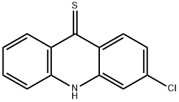 9(10H)-Acridinethione, 3-chloro- 结构式