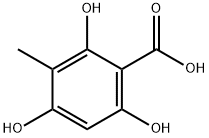 Benzoic acid, 2,4,6-trihydroxy-3-methyl- 结构式