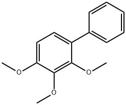 1,1'-Biphenyl, 2,3,4-trimethoxy- 结构式