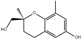 2S-3,4-二氢-6-羟基-2,8-二甲基-2H-1-苯并吡喃-2-甲醇 结构式